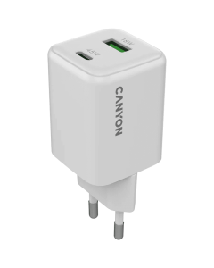 Canyon Charger CU45AC GaN 45W 1xPD 1xQC EU - White