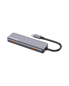 Canyon Hub DS-18 5in1 USB-C - Grey