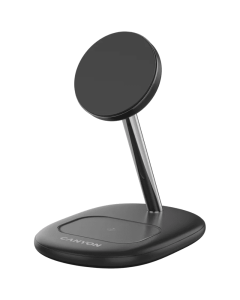 Canyon Wireless Charger Stand OnCharge 205 15W Qi2 2in1 Black Sold By Technomobi