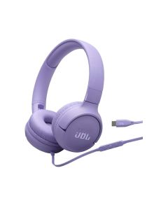 JBL Tune 520C Hi-Res Wired On Ear Headphones - Purple