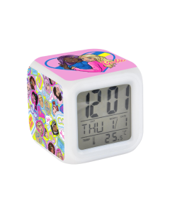 Mattel Barbie Digital Clock - Pink