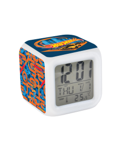 Mattel: Hot Wheels Digital Clock Blue Sold By Technomobi