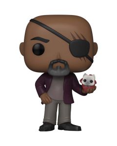 Funko Pop! Marvel: The Marvels - Nick Fury With Flerkitten