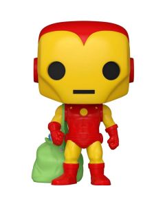 Funko Pop! Marvel: Holiday - Iron Man with Bag 