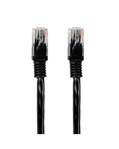 Gizzu Cat6 UTP Fly Lead Ethernet Network Cable 2m Black Sold By Technomobi
