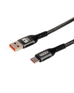 Gizzu 66W 480Mbps USB to Type C 1m Cable