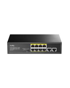 Cudy 10 Port Gigabit PoE Plus Switch - Grey