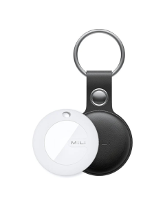 Mili MiTag Apple Compatible Tag With Leather Key Chain Accessory 1 Pack Sold By Technomobi