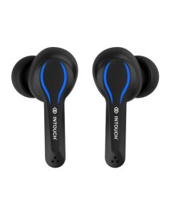 Intouch Raptor True Wireless Gaming Buds in Black and Blue sold by Technomobi