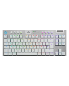 Logitech G915 X Lightspeed TKL Low-Profile Wireless Gaming Keyboard White Sold By Technomobi