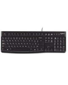 Logitech K120 USB Corded Keyboard Sold by Technomobi