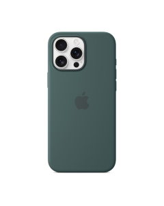 Apple iPhone 16 Pro Max Silicone Case with MagSafe - Lake Green