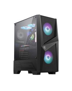MSI MAG Forge 100R ATX Gaming Chassis - Black