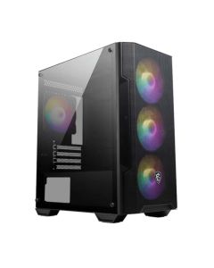 MSI MAG FORGE M100A m-ATX ARGB Gaming Chassis - Black