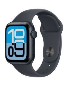 Apple Watch SE 3 GPS 40mm Smartwatch Midnight Aluminium Case With Sport Band S/M Midnight Sold By Technomobi