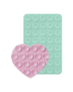 Supa Fly Rectangle Suction Pad Pink/Green Sold By Technomobi