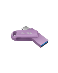 SanDisk Ultra Dual Drive Go USB Type-C Flash Drive 256GB Lavender By Technomobi