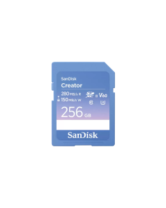 SanDisk Creator MicroSDXC 256GB UHS‑II Memory Card Sold By Technomobi