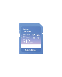 SanDisk Creator MicroSDXC 512GB UHS‑II Memory Card Sold By Technomobi