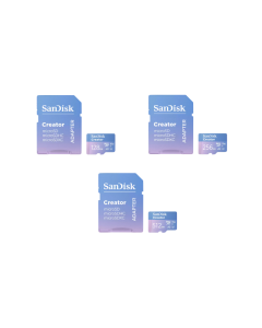 SanDisk Creator MicroSDXC UHS-I Memory Card With Adapter Sold By Technomobi