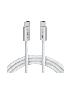 Anker USB C-USB C 1 Metre Fast Charging 240W Braided Cable
White Sold By Technomobi