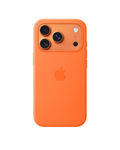Apple iPhone 17 Pro Silicone Case With MagSafe - Orange