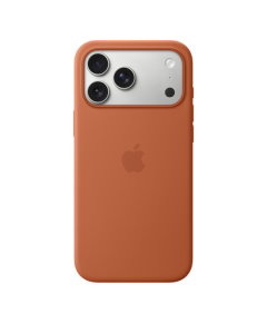 Apple iPhone 17 Pro Max Silicone Case With MagSafe Terra Cotta Sold By Technomobi
