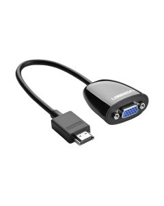 UGREEN HDMI to VGA Converter 1080p Video Adapter - Black