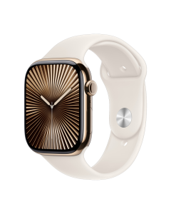 Apple Watch Series 10 Gold Titanium Case sold by Technomobi