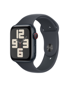 Apple Watch SE GPS 44mm Midnight Aluminium Case with Midnight Sport Band - S/M