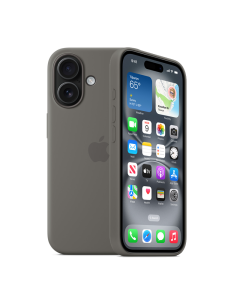iPhone 16 Silicone Case MagSafe grey by Technomobi