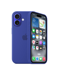 Apple iPhone 16 Silicone Case with MagSafe - Ultramarine Blue