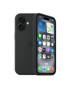 iPhone 16 Plus Silicone Case MagSafe black by Technomobi