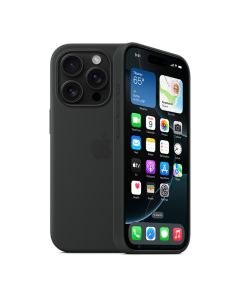 iPhone 16 Pro Silicone Case MagSafe black by Technomobi