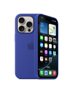 Apple iPhone 16 Pro Silicone Case with MagSafe - Ultramarine Blue