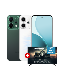 Oppo Reno 14 5G white and green sold by Technomobi