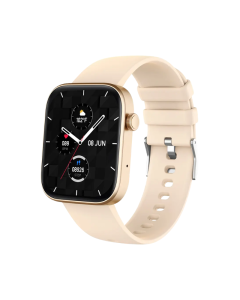 COLMI P71 Smartwatch 1.9 inch Display Voice Calling Voice Assistant IP68 Waterproof Smart Watch Gold Sold By Technomobi