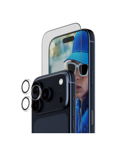 PanzerGlass® Essentials Bundle Apple iPhone 17 Pro| Ultra-Wide Fit + Hoops By Technomobi