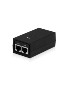 Ubiquiti Gigabit PoE Adapter 24V 12W with No Cable black Sold By Technomobi