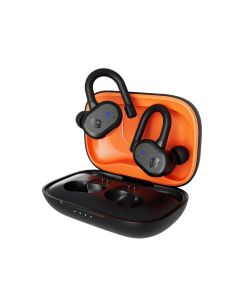 Skullcandy Push Active True Wireless Earbuds in True Black and Orange sold by Technomobi