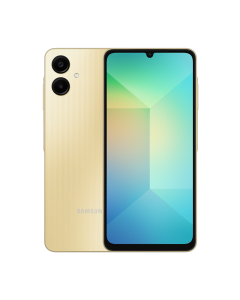 Samsung Galaxy A06 in gold sold by Technomobi