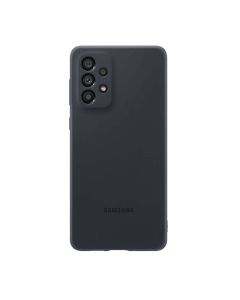 Samsung Galaxy A73 5G Silicone Case in Black sold by Technomobi