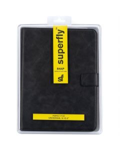 Superfly Snap Universal Flip Case for 9 - 10.5” Tablets in Black