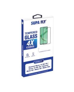 Supa Fly Tempered Glass Screen Protector Huawei Nova 12SE by Technomobi