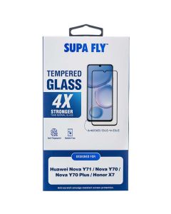 Supa Fly Tempered Glass Screen Protector Huawei Nova Y71 by Technomobi