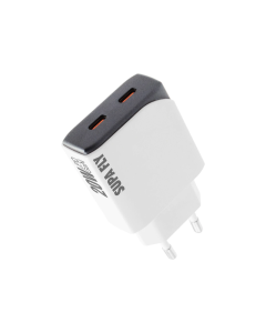 Supa Fly 20W Dual C Wall Charger Sold By Technomobi