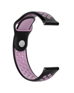 Superfly Silicone Dbl Button Watch Strap22mmBlk/Pnk sold by Technomobi
