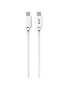 Snug Type C To Type C 60W 2M Cable - White