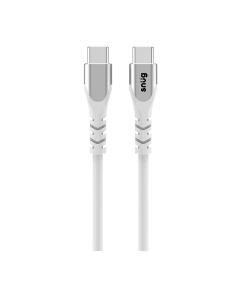 Snug Type C To Type C Silicone Cable 1.2m - White