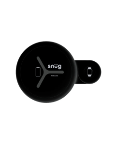 Snug Dual Wireless Charger 15W - Black